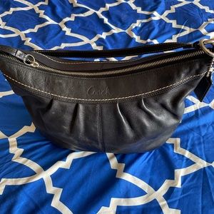 Women’s COACH Black Leather Bag